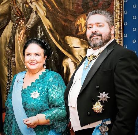 La granduchessa Marija Vladimirovna e il granduca George Romanov